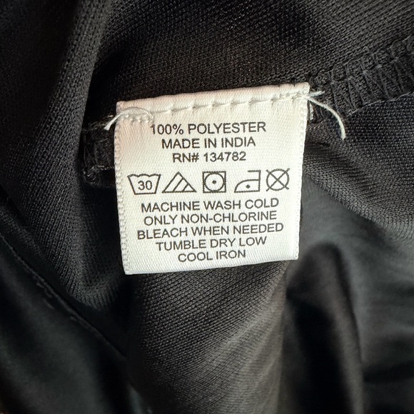 Indulge Tribal Print Maxi Dress Racerback Lined Black Boho Women’s S - Picture 8 of 8